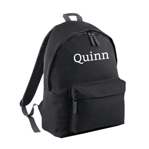 Backpack with Name - Black My Customized